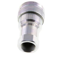 Acoplamiento hidráulico de acero DN 50 Enchufe G 2 pulgadas rosca hembra ISO 7241-1 B D 63,2mm
