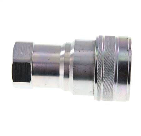 Acoplamiento hidráulico de acero DN 50 Enchufe G 2 pulgadas rosca hembra ISO 7241-1 B D 63,2mm