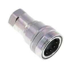Acoplamiento hidráulico de acero DN 50 Enchufe G 2 pulgadas rosca hembra ISO 7241-1 B D 63,2mm