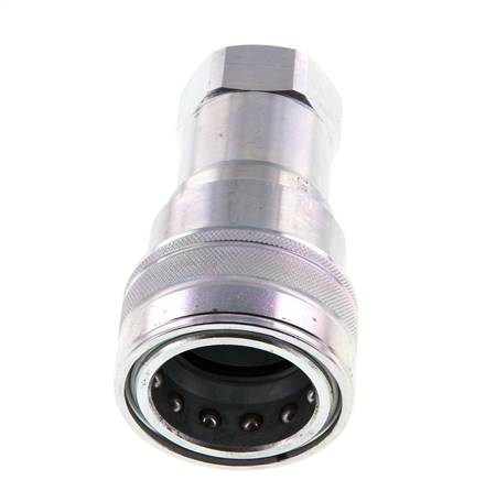 Acoplamiento hidráulico de acero DN 50 Enchufe G 2 pulgadas rosca hembra ISO 7241-1 B D 63,2mm