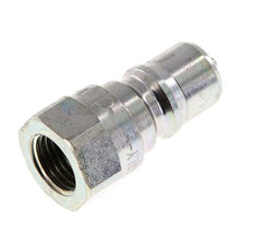 Acero DN 6.3 Acoplamiento hidráulico Enchufe G 1/4 de pulgada rosca hembra ISO 7241-1 B D 14,2mm