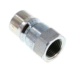 Acero DN 12.5 Acoplamiento hidráulico Enchufe G 1/2 pulgada rosca hembra ISO 7241-1 B D 23.5mm