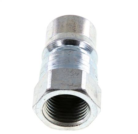 Acero DN 12.5 Acoplamiento hidráulico Enchufe G 1/2 pulgada rosca hembra ISO 7241-1 B D 23.5mm