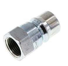 Acero DN 12.5 Acoplamiento hidráulico Enchufe G 1/2 pulgada rosca hembra ISO 7241-1 B D 23.5mm