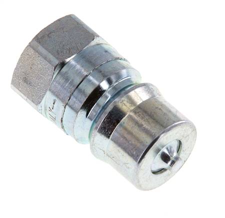 Acero DN 12.5 Acoplamiento hidráulico Enchufe G 1/2 pulgada rosca hembra ISO 7241-1 B D 23.5mm