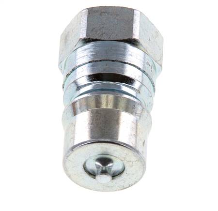 Acero DN 12.5 Acoplamiento hidráulico Enchufe G 1/2 pulgada rosca hembra ISO 7241-1 B D 23.5mm
