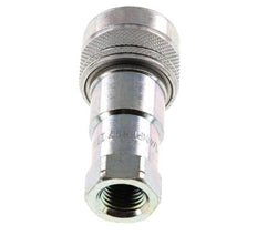 Acero DN 6.3 Acoplamiento hidráulico Enchufe de 1/4 de pulgada hembra NPT Rosca ISO 7241-1 B D 14.2mm