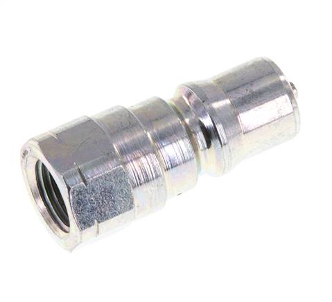 Acero DN 5 Acoplamiento hidráulico Tapón 1/8 pulgada hembra NPT Rosca ISO 7241-1 B D 10,9mm