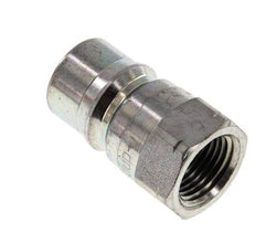 Acero DN 12.5 Acoplamiento hidráulico Enchufe de 1/2 pulgada rosca hembra NPT ISO 7241-1 B D 23.5mm