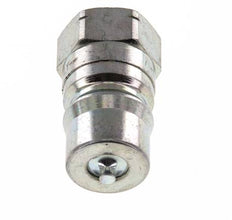 Acero DN 12.5 Acoplamiento hidráulico Enchufe de 1/2 pulgada rosca hembra NPT ISO 7241-1 B D 23.5mm