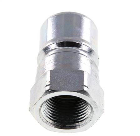Acero DN 20 Acoplamiento hidráulico Tapón 3/4 pulgadas rosca hembra NPT ISO 7241-1 B D 31,4mm