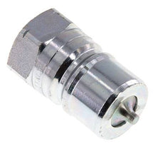 Acero DN 20 Acoplamiento hidráulico Tapón 3/4 pulgadas rosca hembra NPT ISO 7241-1 B D 31,4mm