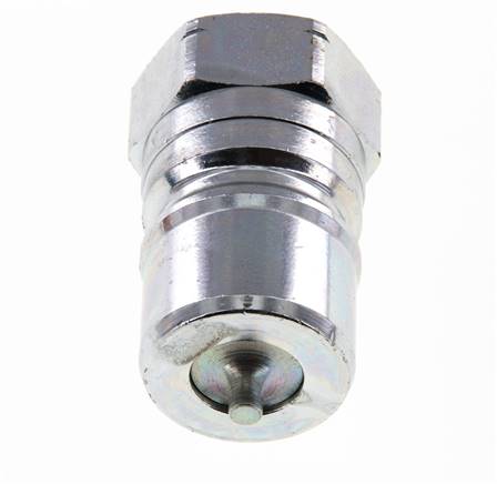 Acero DN 20 Acoplamiento hidráulico Tapón 3/4 pulgadas rosca hembra NPT ISO 7241-1 B D 31,4mm