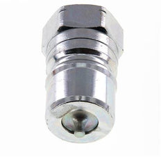 Acero DN 20 Acoplamiento hidráulico Tapón 3/4 pulgadas rosca hembra NPT ISO 7241-1 B D 31,4mm
