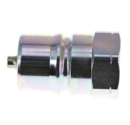 Acero DN 40 Tapón de acoplamiento hidráulico 1 1/4 pulgadas rosca hembra NPT ISO 7241-1 B D 44,5mm