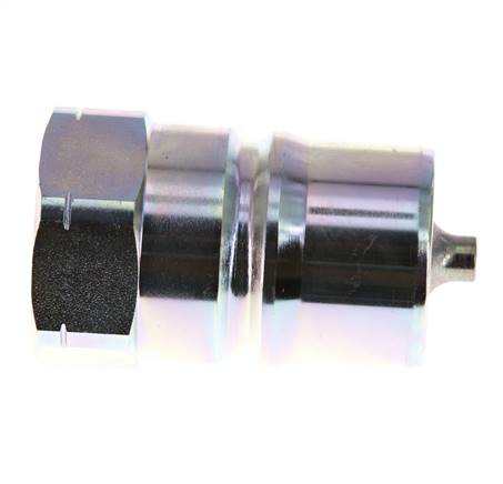 Acero DN 50 Tapón de acoplamiento hidráulico 2 pulgadas rosca NPT hembra ISO 7241-1 B D 63,2mm