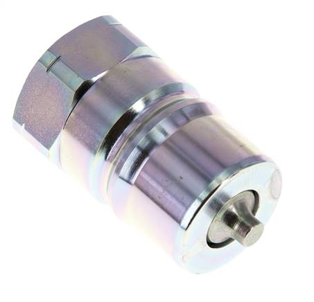 Acero DN 40 Tapón de acoplamiento hidráulico 1 1/2 pulgadas rosca hembra NPT ISO 7241-1 B D 44,5mm