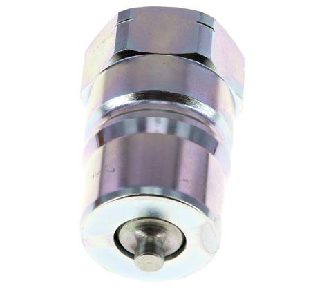 Acero DN 40 Tapón de acoplamiento hidráulico 1 1/2 pulgadas rosca hembra NPT ISO 7241-1 B D 44,5mm