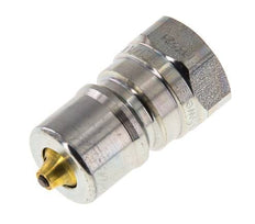 Acero DN 10 Acoplamiento hidráulico Enchufe G 3/8 pulgadas rosca hembra Eliminador de presión ISO 7241-1 B D 19,1mm