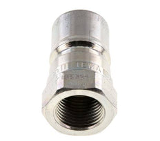 Acero DN 10 Acoplamiento hidráulico Enchufe G 3/8 pulgadas rosca hembra Eliminador de presión ISO 7241-1 B D 19,1mm