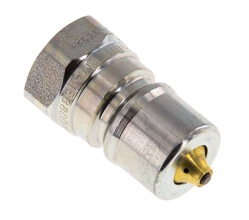 Acero DN 10 Acoplamiento hidráulico Enchufe G 3/8 pulgadas rosca hembra Eliminador de presión ISO 7241-1 B D 19,1mm