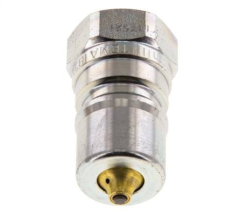 Acero DN 10 Acoplamiento hidráulico Enchufe G 3/8 pulgadas rosca hembra Eliminador de presión ISO 7241-1 B D 19,1mm