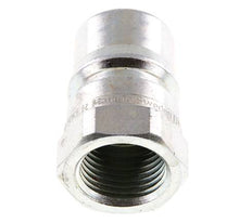 Acero DN 12.5 Acoplamiento hidráulico Enchufe G 1/2 pulgadas rosca hembra Eliminador de presión ISO 7241-1 B D 23.5mm