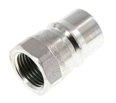 Acero DN 12.5 Acoplamiento hidráulico Enchufe G 1/2 pulgadas rosca hembra Eliminador de presión ISO 7241-1 B D 23.5mm