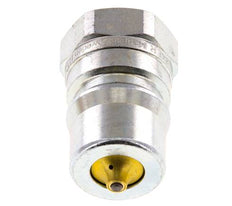 Acero DN 12.5 Acoplamiento hidráulico Enchufe G 1/2 pulgadas rosca hembra Eliminador de presión ISO 7241-1 B D 23.5mm