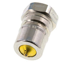 Acero DN 20 Acoplamiento hidráulico Enchufe G 3/4 pulgadas rosca hembra Eliminador de presión ISO 7241-1 B D 31,4mm