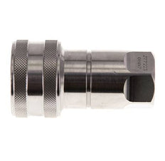 Acoplamiento hidráulico de acero inoxidable DN 10 Toma G 3/8 pulgadas rosca hembra ISO 7241-1 B D 19,1mm