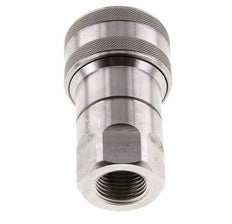 Acoplamiento hidráulico de acero inoxidable DN 12,5 Enchufe G 1/2 pulgadas rosca hembra ISO 7241-1 B D 23,5mm