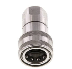 Acoplamiento hidráulico de acero inoxidable DN 12,5 Enchufe G 1/2 pulgadas rosca hembra ISO 7241-1 B D 23,5mm