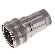 Acoplamiento hidráulico de acero inoxidable DN 50 Enchufe G 2 pulgadas rosca hembra ISO 7241-1 B D 63,2mm