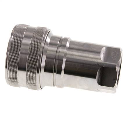 Acoplamiento hidráulico de acero inoxidable DN 50 Enchufe G 2 pulgadas rosca hembra ISO 7241-1 B D 63,2mm