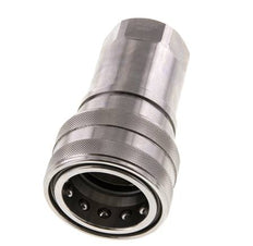 Acoplamiento hidráulico de acero inoxidable DN 50 Enchufe G 2 pulgadas rosca hembra ISO 7241-1 B D 63,2mm