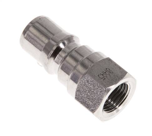 Acero inoxidable DN 5 Acoplamiento hidráulico Enchufe G 1/8 pulgadas Rosca hembra ISO 7241-1 B D 10,9mm