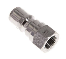 Acero inoxidable DN 5 Acoplamiento hidráulico Enchufe G 1/8 pulgadas Rosca hembra ISO 7241-1 B D 10,9mm