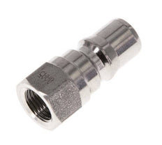 Acero inoxidable DN 5 Acoplamiento hidráulico Enchufe G 1/8 pulgadas Rosca hembra ISO 7241-1 B D 10,9mm