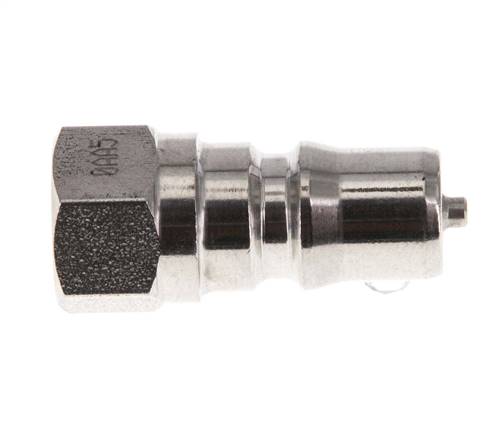 Acero inoxidable DN 5 Acoplamiento hidráulico Enchufe G 1/8 pulgadas Rosca hembra ISO 7241-1 B D 10,9mm