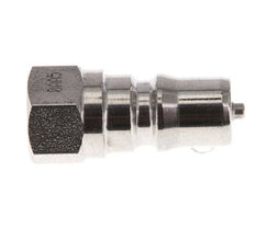 Acero inoxidable DN 5 Acoplamiento hidráulico Enchufe G 1/8 pulgadas Rosca hembra ISO 7241-1 B D 10,9mm