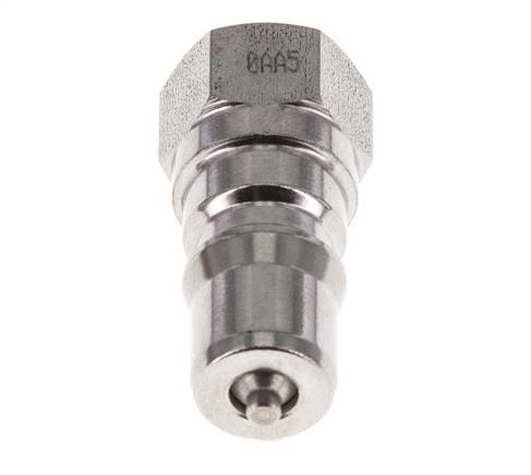 Acero inoxidable DN 5 Acoplamiento hidráulico Enchufe G 1/8 pulgadas Rosca hembra ISO 7241-1 B D 10,9mm