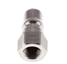 Acoplamiento hidráulico de acero inoxidable DN 6.3 Tapón G 1/4 pulgadas rosca hembra ISO 7241-1 B D 14.2mm