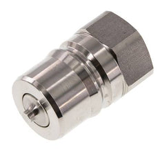 Acoplamiento hidráulico de acero inoxidable DN 25 Tapón G 1 pulgada rosca hembra ISO 7241-1 B D 37,8mm
