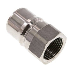 Acoplamiento hidráulico de acero inoxidable DN 25 Tapón G 1 pulgada rosca hembra ISO 7241-1 B D 37,8mm