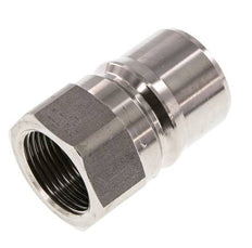 Acoplamiento hidráulico de acero inoxidable DN 25 Tapón G 1 pulgada rosca hembra ISO 7241-1 B D 37,8mm