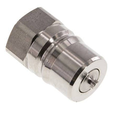 Acoplamiento hidráulico de acero inoxidable DN 25 Tapón G 1 pulgada rosca hembra ISO 7241-1 B D 37,8mm