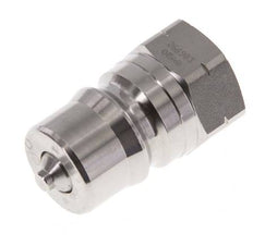 Enchufe hidráulico de acero inoxidable DN 12.5 con rosca NPT hembra de 1/2 pulgada ISO 7241-1 B D 23.5mm
