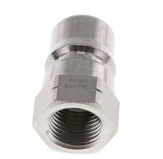 Enchufe hidráulico de acero inoxidable DN 12.5 con rosca NPT hembra de 1/2 pulgada ISO 7241-1 B D 23.5mm