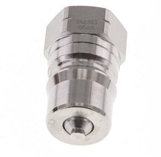 Enchufe hidráulico de acero inoxidable DN 12.5 con rosca NPT hembra de 1/2 pulgada ISO 7241-1 B D 23.5mm